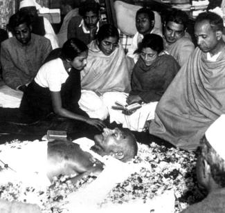 Martyrdom of Mahatma Gandhi