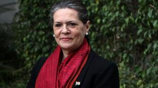 Smt Sonia Gandhi persuaded to take over as Congress President to start the revival of the party